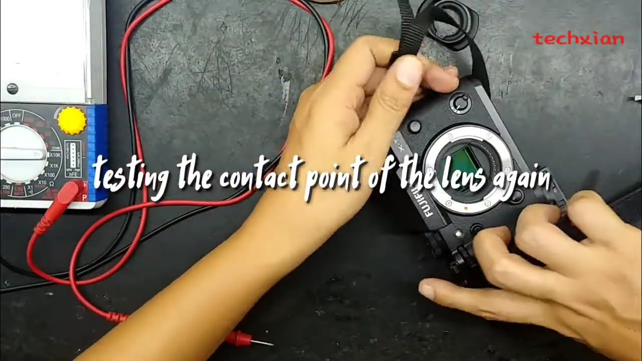 FUJIFILM X-T1 LENS NOT DETECTED/BLURED/FIX