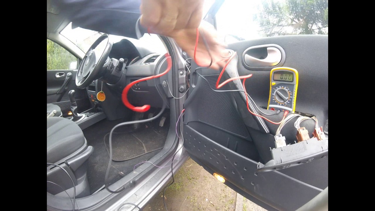 Why the Renault Megane window does not work / Почему не работает стеклоподъемник Renault Megane