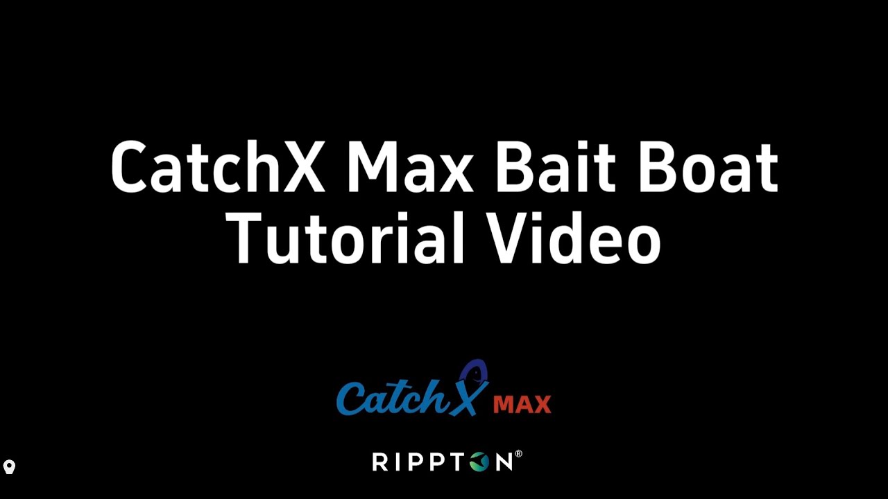 CatchX Max Bait Boat Tutorial