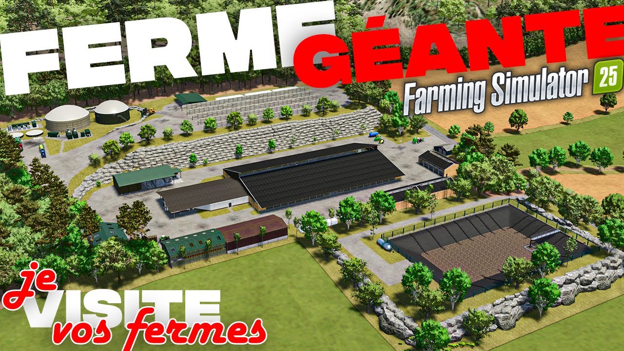 Cet abonné a une FERME GÉANTE ! | Je Visite Vos Fermes (Seul Au Monde) | Farming Simulator 25