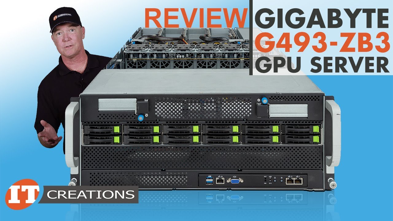 8x GPU, AMD EPYC Gigabyte G493-ZB3 GPU Server REVIEW | IT Creations