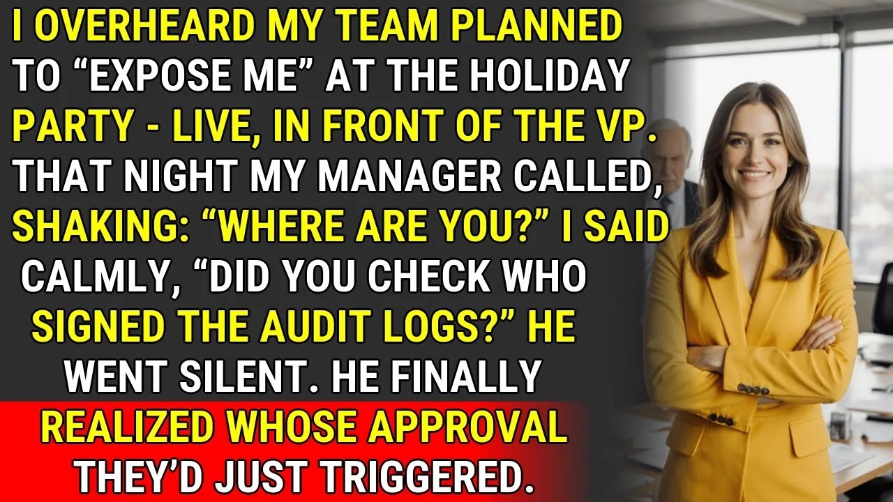 I Overheard Their Plan to Expose Me—Then I Controlled the Audit Logs.