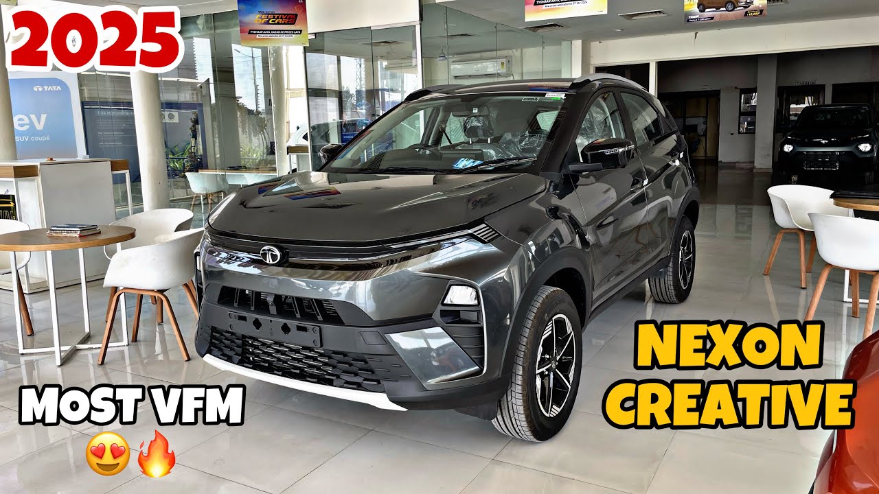 New 2025 Tata Nexon Creative Petrol Manual❣️Review | Tata Nexon Creative Variant Detailed Review