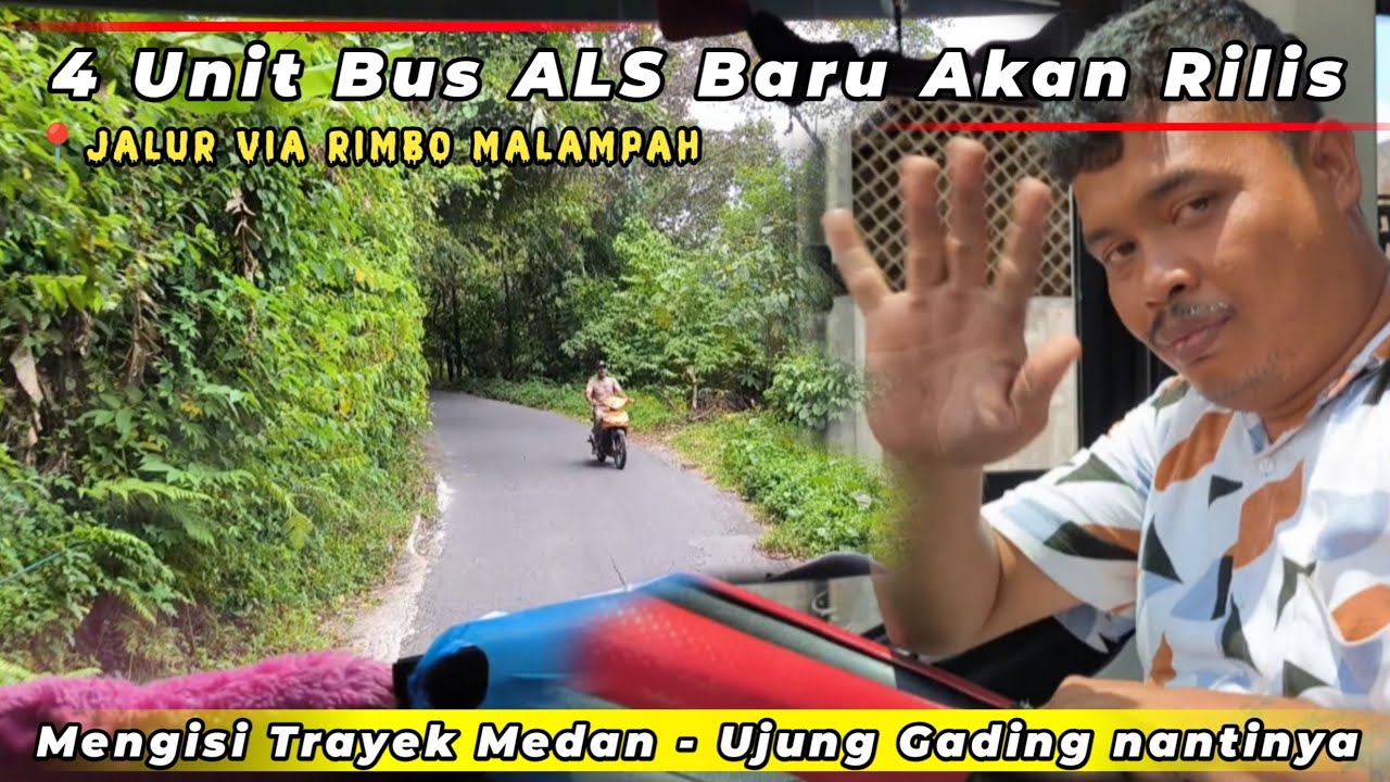 Akan ada 4 unit bus baru yang akan rilis untuk trayek Medan - Ujung Gading