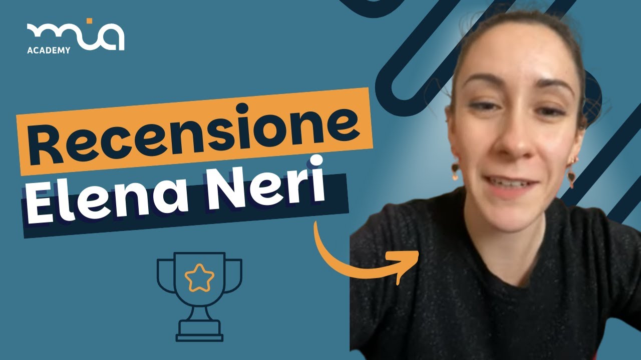 Come Elena ha trovato subito lavoro dopo il percorso con Mia Academy