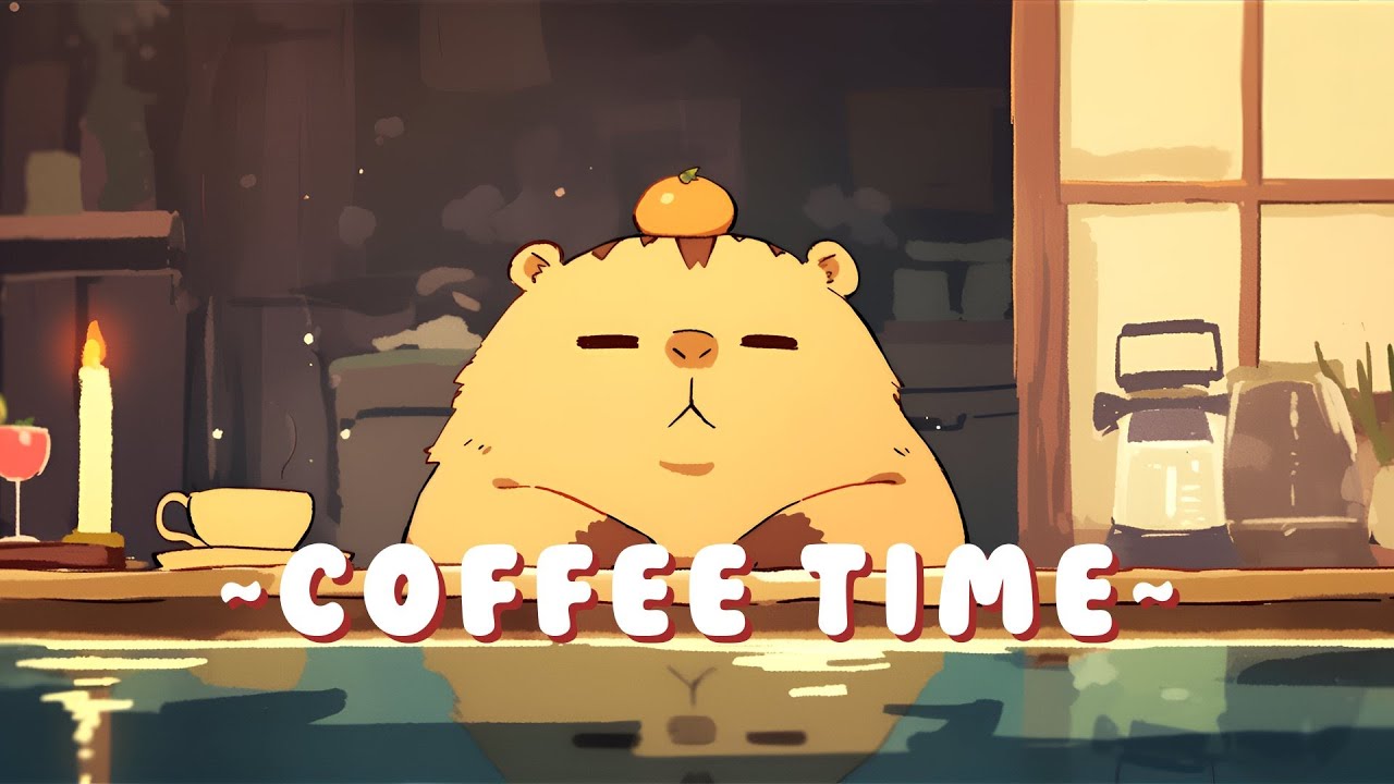 Capybara Chill Radio - Relaxing Beats to Study/Sleep/Chill ~ Gentle Feelings ~ 🦫 🍵 ✨ | Non Stop M...