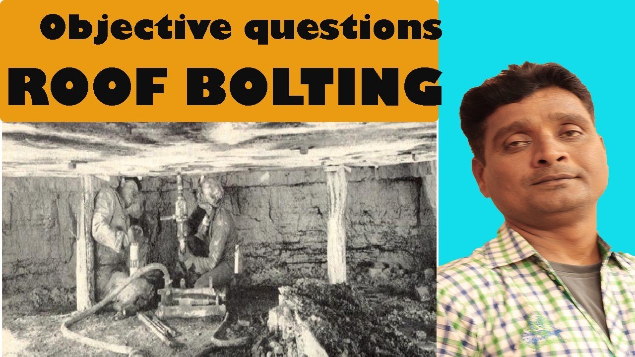 Roof bolting U/G in hindi