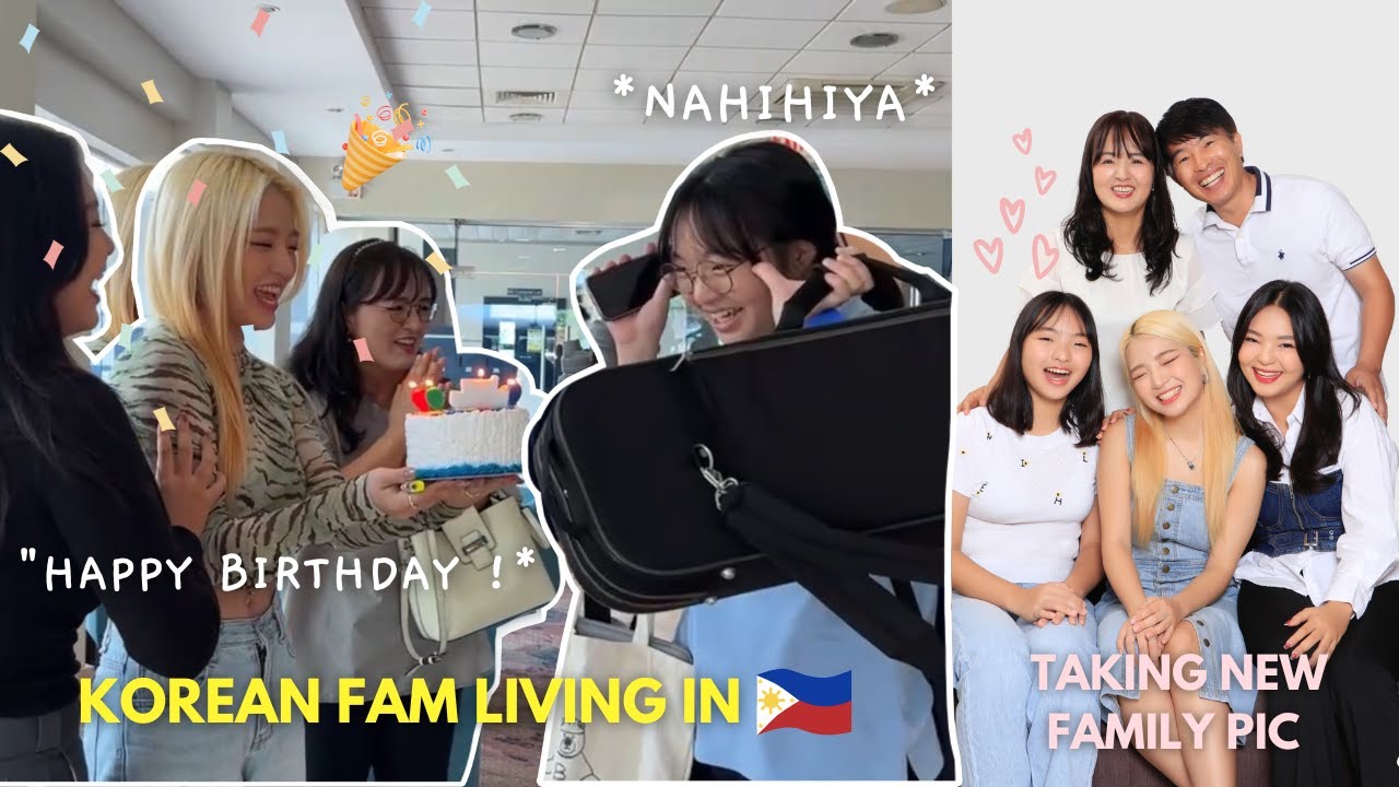 CHO FAM REUNITES AFTER A YEAR 😭 Surprising Bunso in School & Shopping in Manila