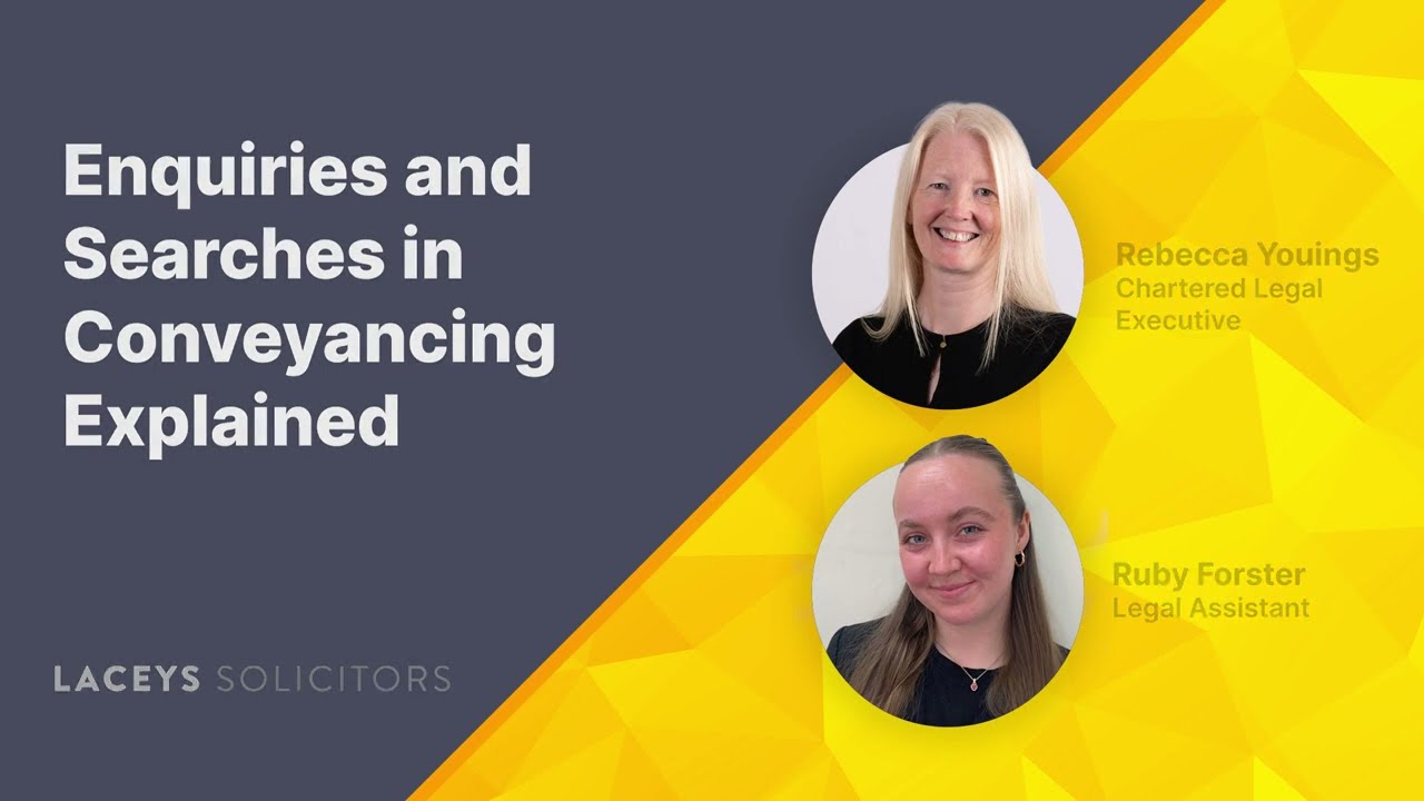 Enquiries and Searches in Conveyancing Explained.