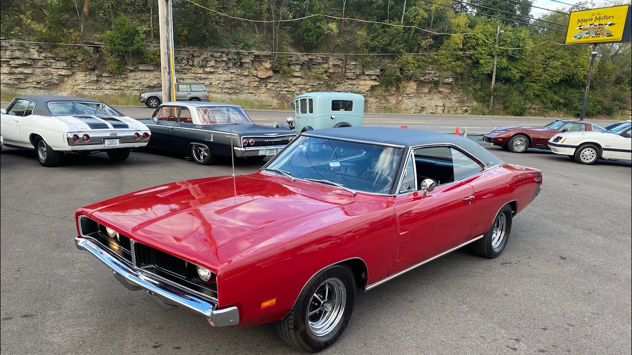 Test Drive 1969 RT Charger 440 Maple Motors SOLD FAST