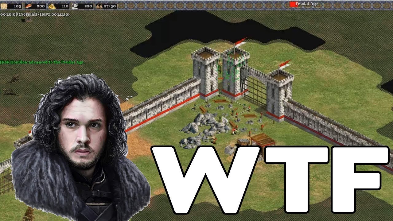 AoE2 - Arena Tower Rush [TheViper vs JonSnow]