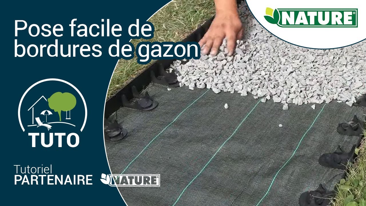 🌿 TUTO Pose rapide de bordures de gazon