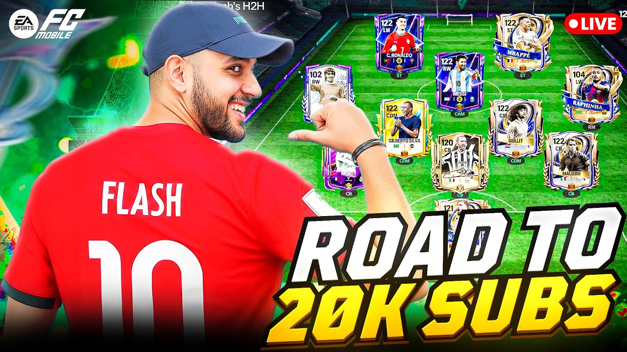 ⚡H - Let's Get those Stars | H2H Grind | Road to 20K Subs | Team Reviews | FCM Live🎮