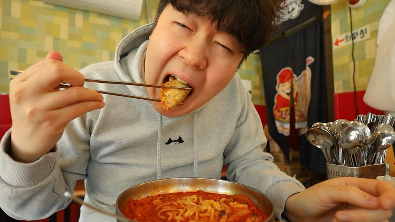 야외먹방일기 몽짬뽕