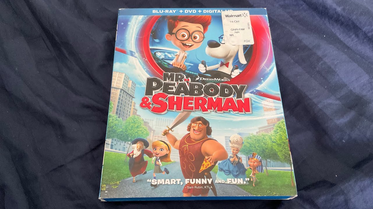 Opening to Mr. Peabody & Sherman 2014 DVD