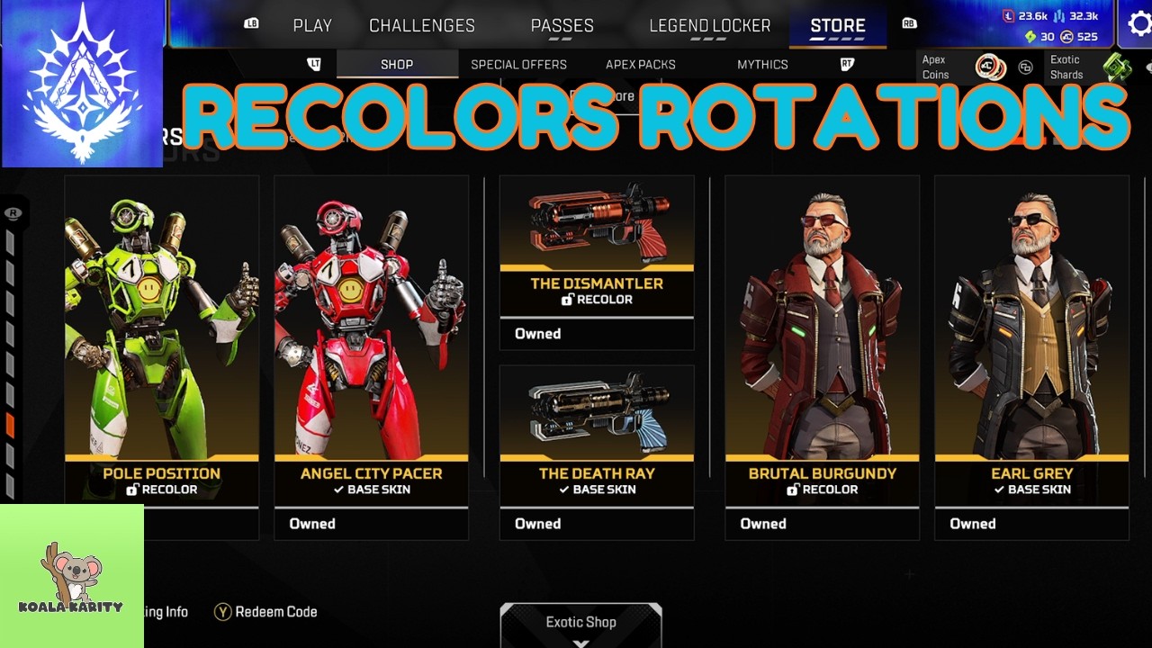 Full Review of Recolors Rotation (11Aug26), S30 Store Update. [Apex Legends - Aug26]