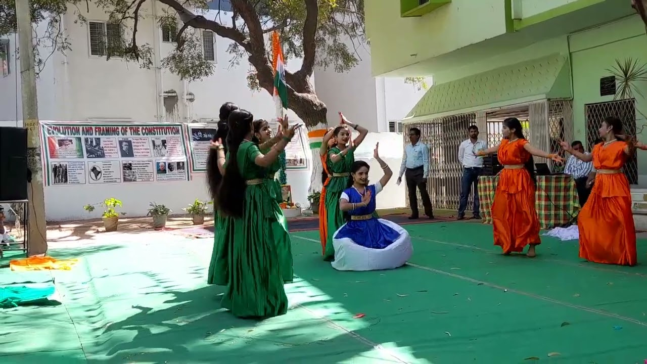 Republic day dance performance II Sri Sai Public School || #IdheraManabharatham #choreographybyme