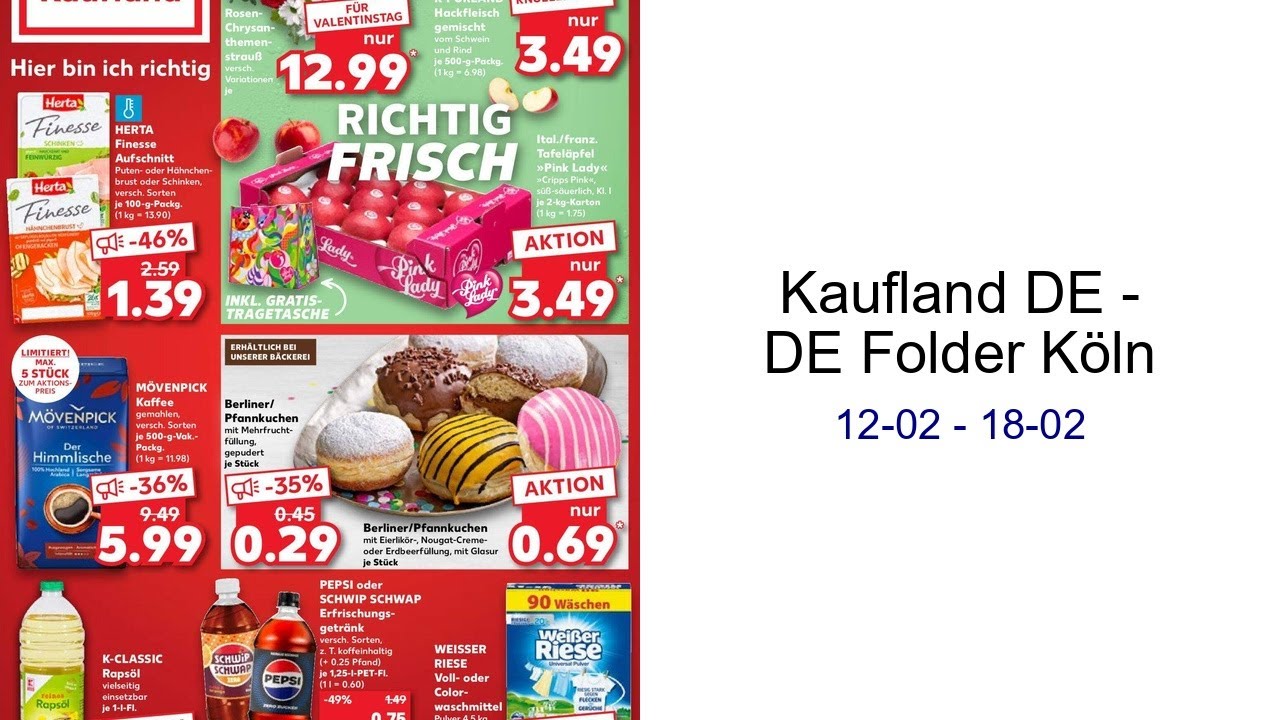 Kaufland DE - DE Folder Köln 12-02 - 18-02