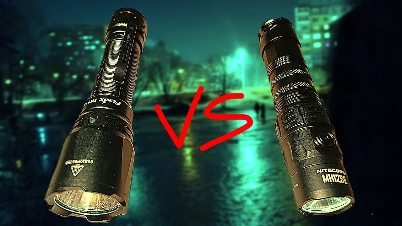 Битва фонарей: Nitecore MH12SE VS Fenix TK11R