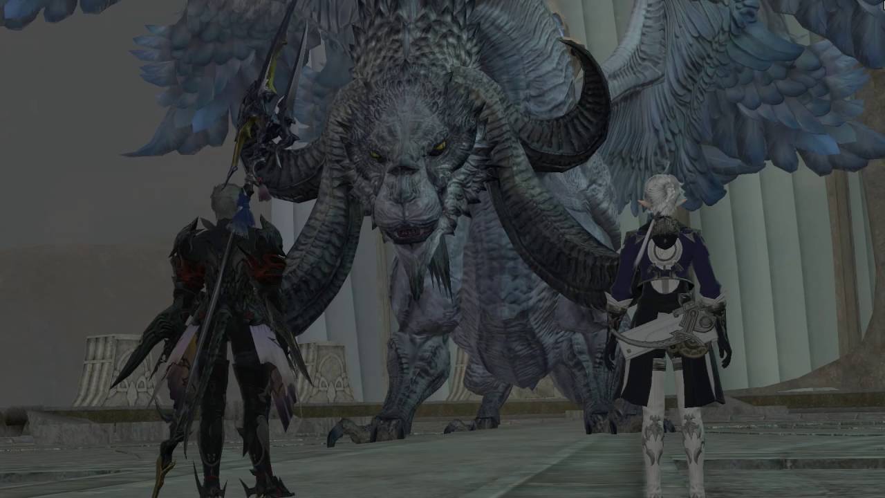 FFXIV: heavensward 3.3 Presuading Hraesvelgr