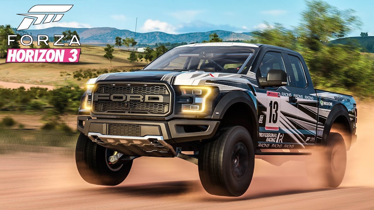 กระบะพันธุ์แกร่ง#9 (Ford F-150 Raptor 2017 Forza Horizon 3)