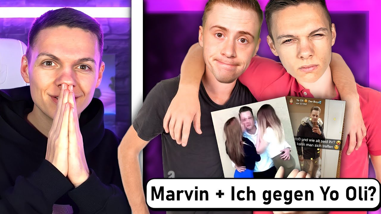 Marvin Wildhage & ich gegen Young Alpha