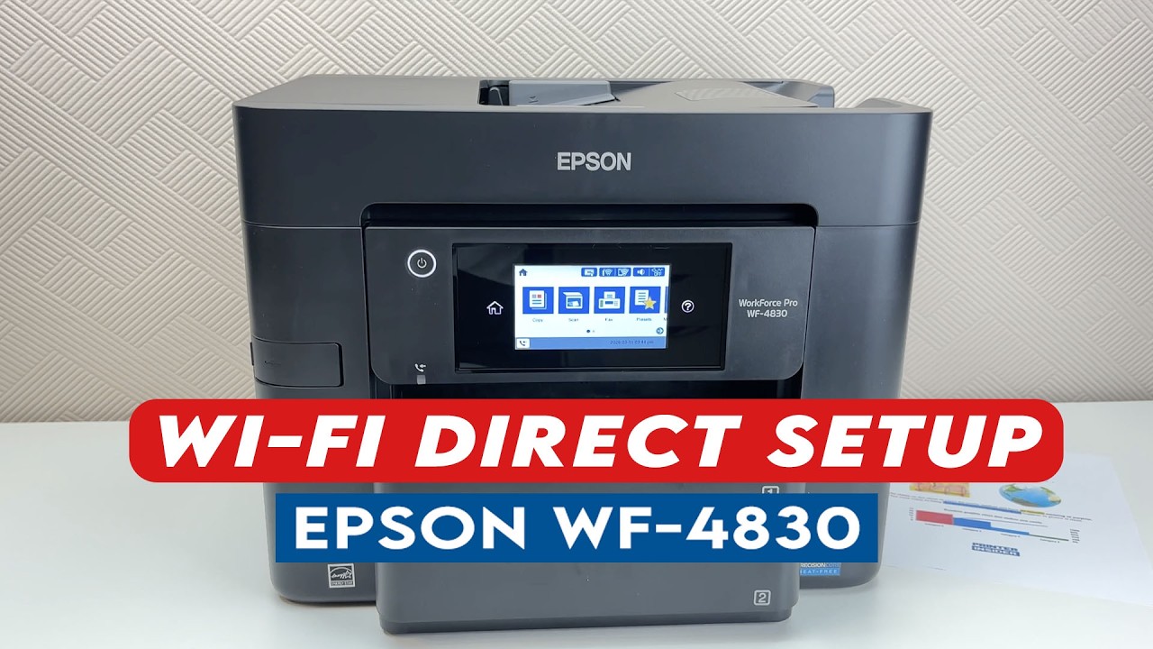 Epson WF-4830: Как настроить Wi-Fi Direct