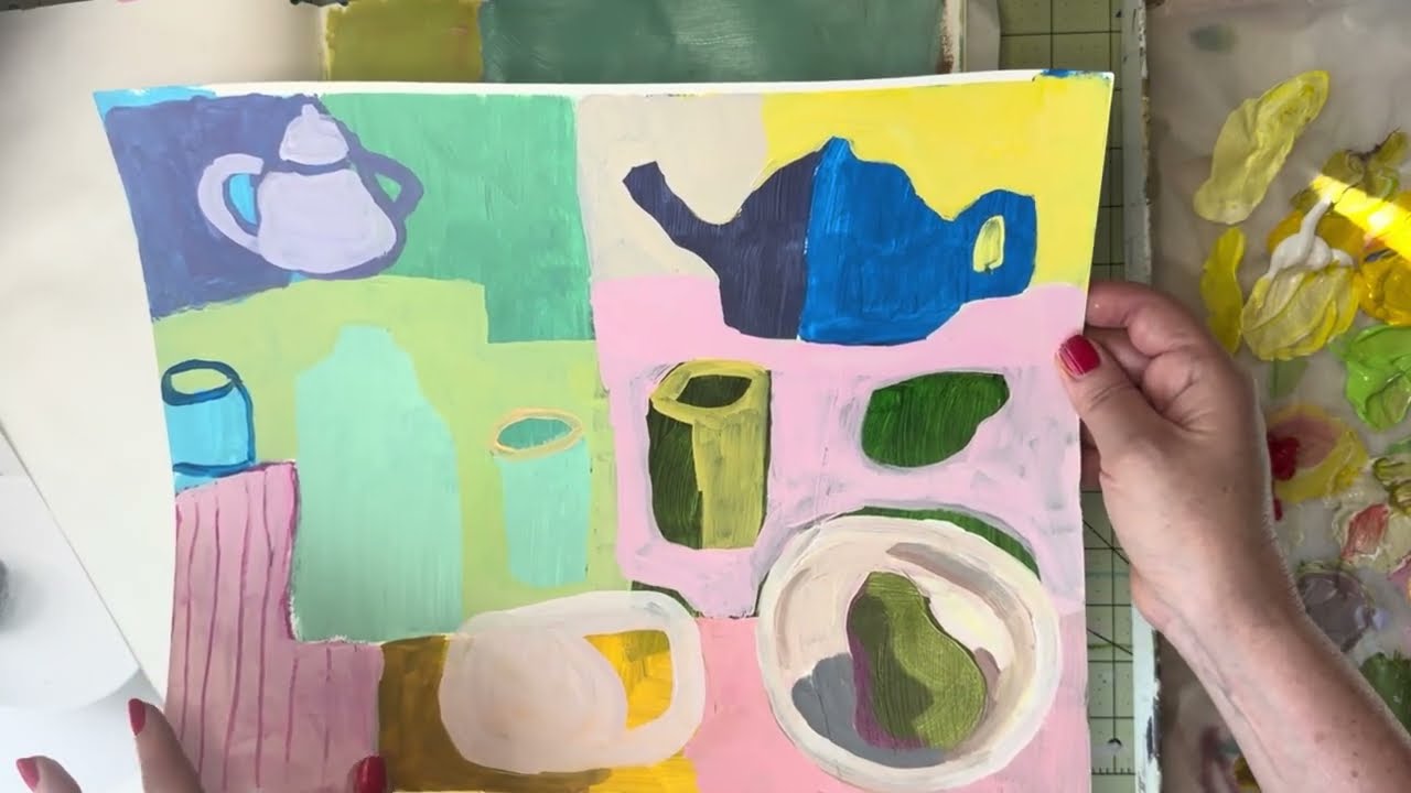 Modern Abstract Still Life | two Versions:Real time +Silent 