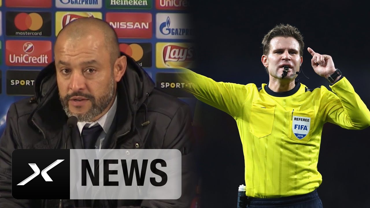Porto-Coach Nuno Espirito: Scharfe Kritik an Schiri Felix Brych | FC Porto - Juventus Turin 0:2