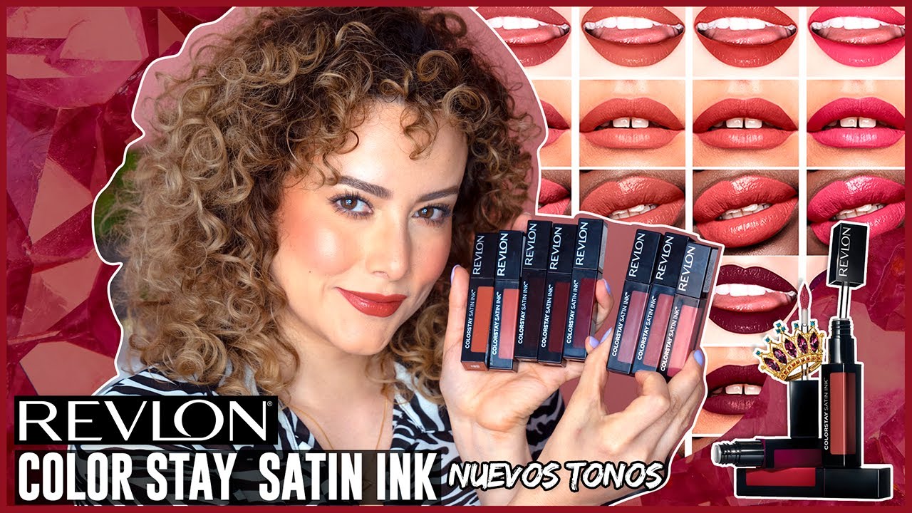 Nuevos tonos Revlon Colorstay Satin ink Lipsticks