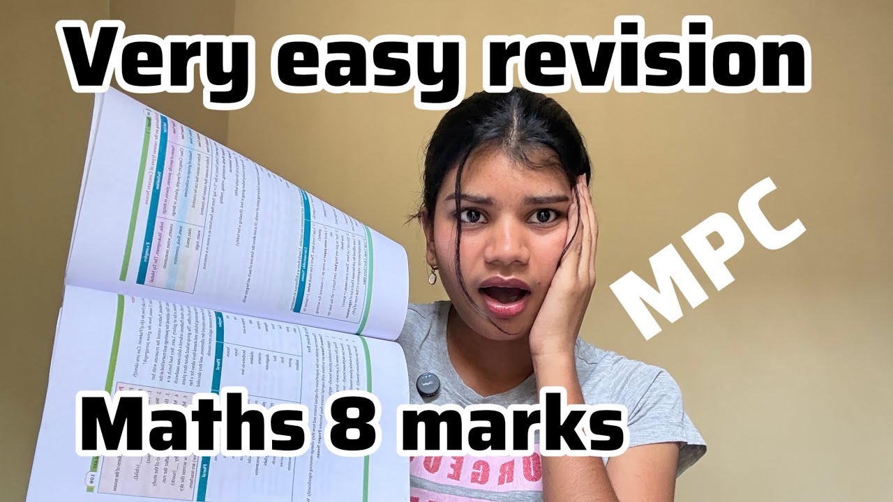 INTER MPC Maths 8 marks | INTER first year MPC maths 