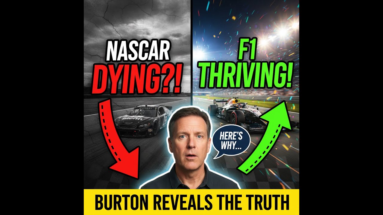 Why NASCAR Is DYING While F1 Is THRIVING! Jeff Burton's REVEALING Take! #NASCAR #f1