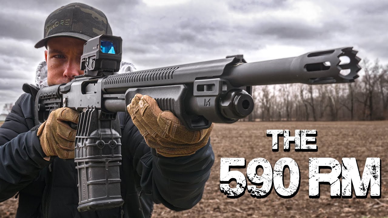 The NEW Mossberg 590RM... Best Pump Shotgun EVER?!