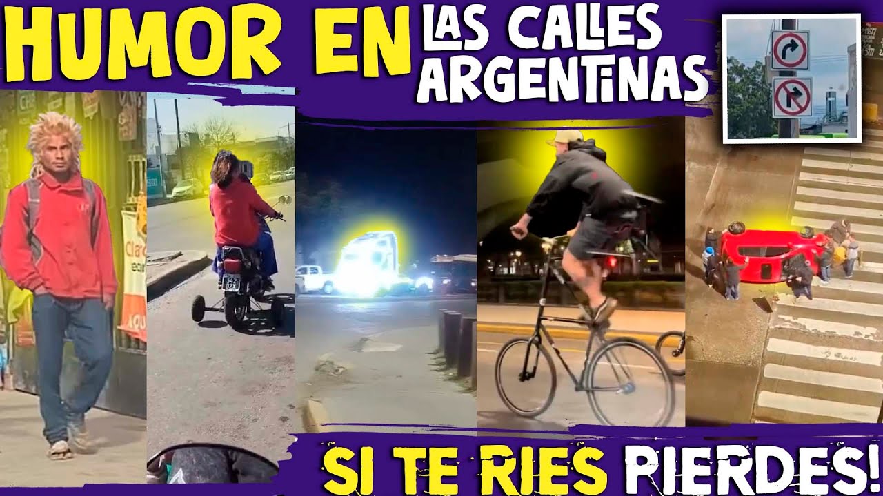 🤣BICIDOBLE, ATUDA EN LA CALLE😂 HUMOR EN LAS CALLES ARGENTINAS!
