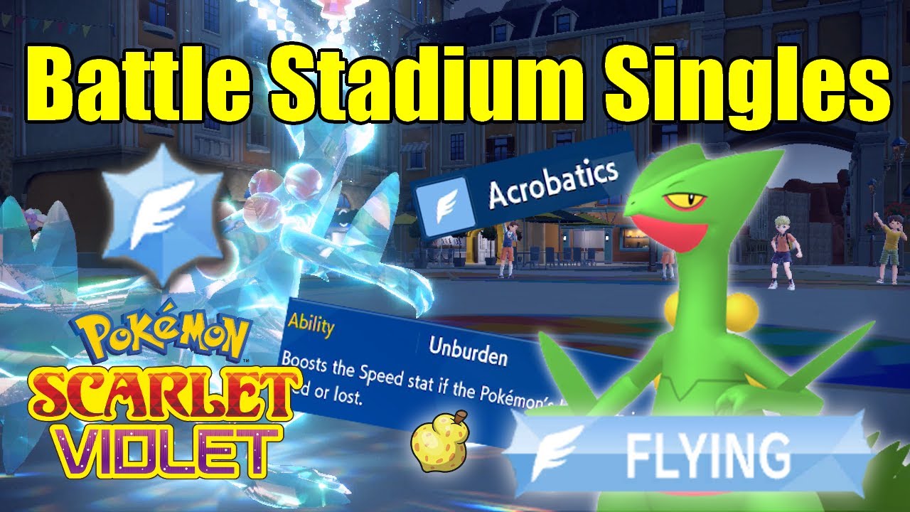 Trying Out Flying Tera Sceptile - Pokémon Scarlet Violet - Casual Ladder