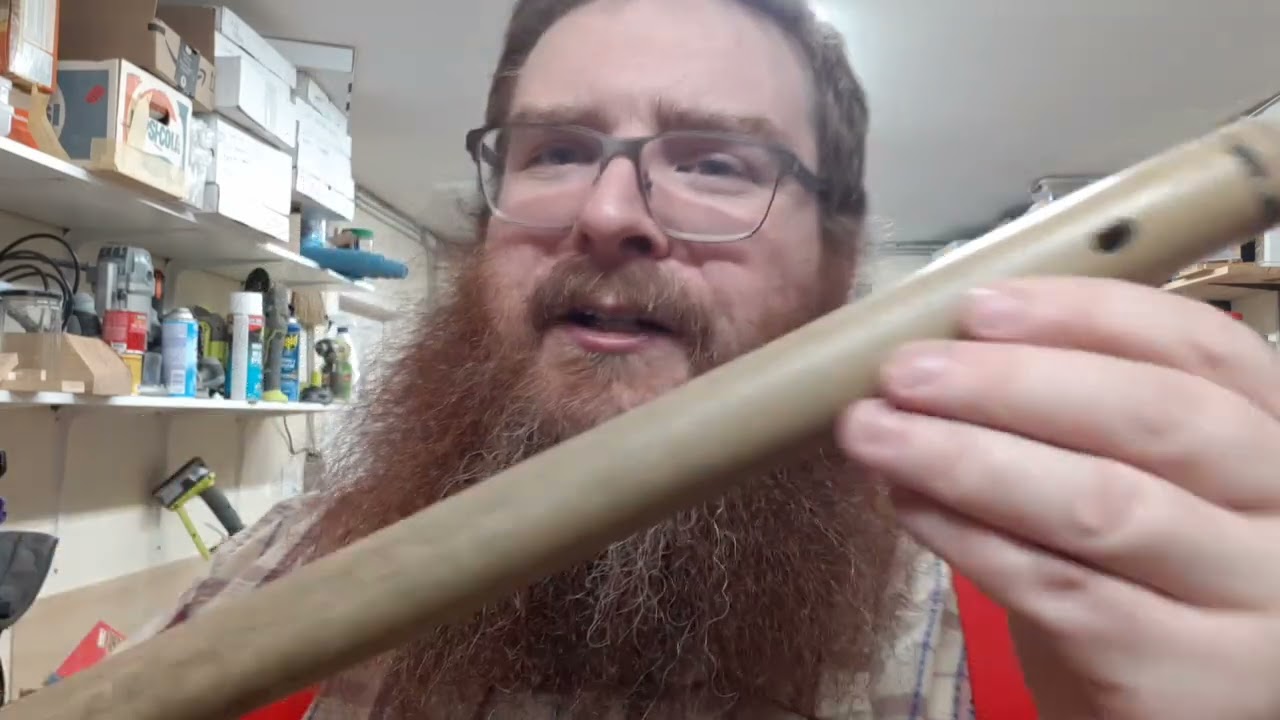 Make a Transverse Bamboo Flute Sound Hole in 5 Minutes
