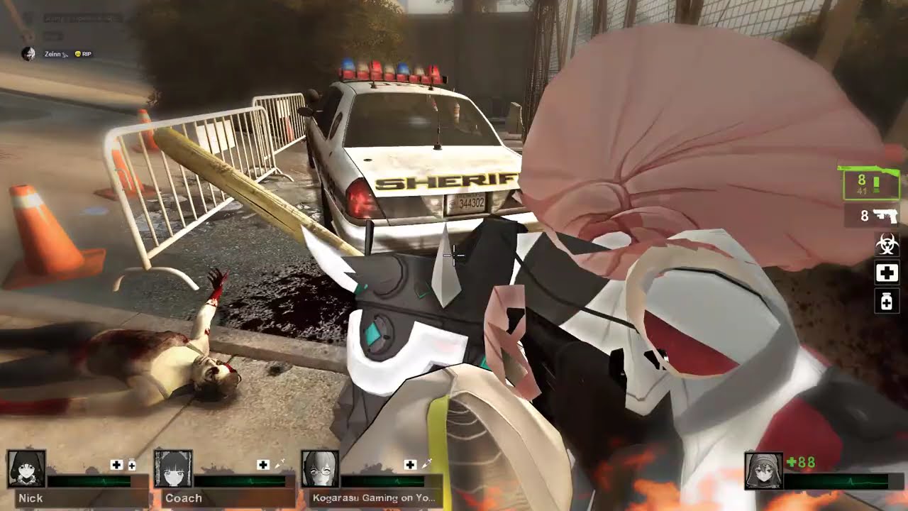 Left 4 Dead 2 Custom Campaign with Friends @KogarasuGaming @iamjromdo @SitiIsabella1995  