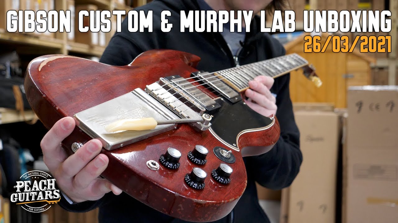 Gibson Custom AND Gibson Custom Murphy Lab Unboxing - 26/03/2021
