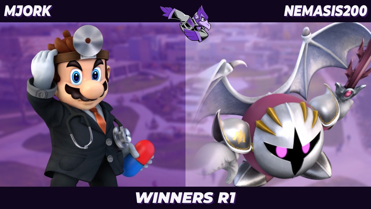 mjork (Mario) vs Nemasis200 (Meta Knight) - Warhawk Weekly 40 Project+ Winners R1