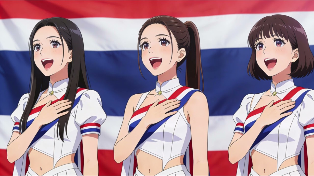 Phleng Chat Thai (Thai Anthem) - High Energy Anime Rock Ver. ✨