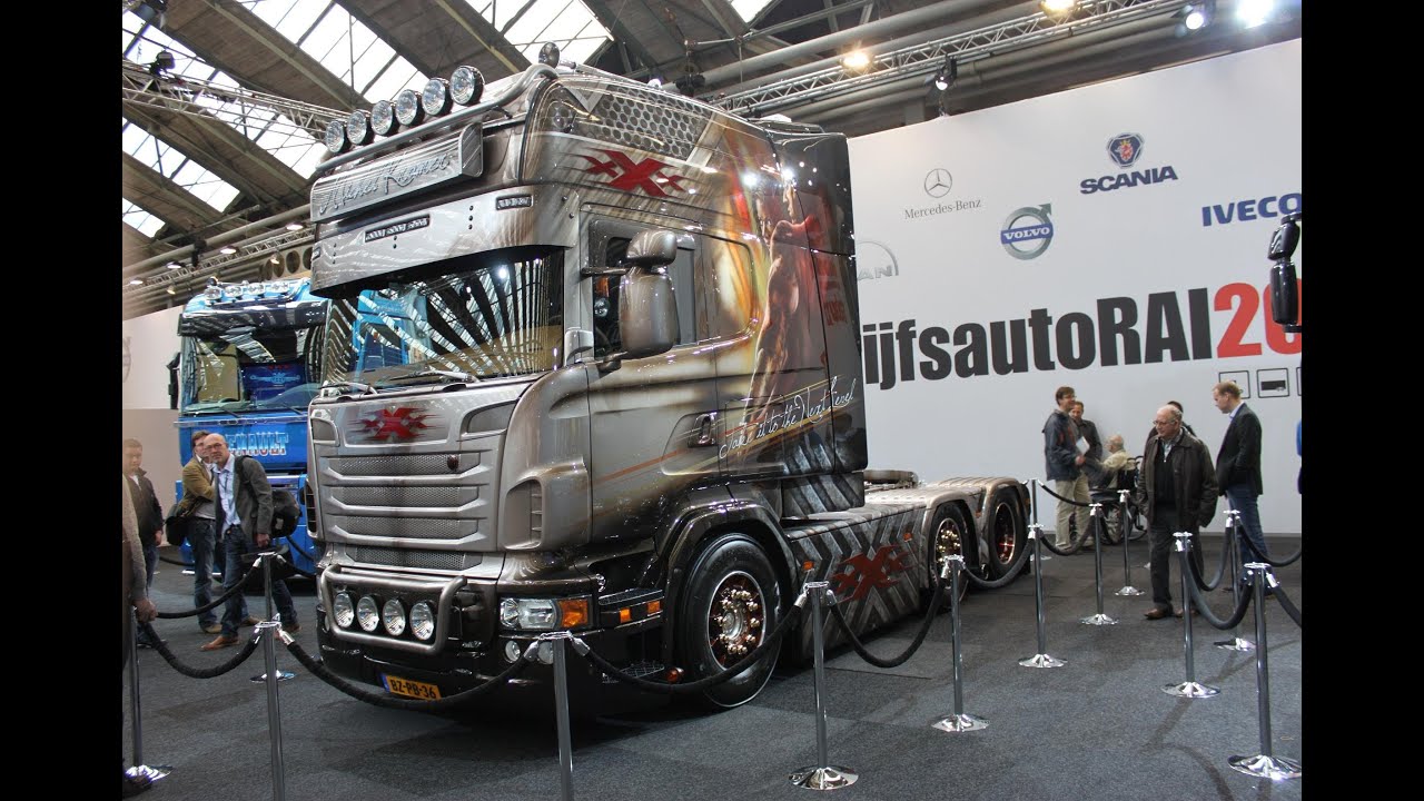 Michel Kramer - xXxtreme Scania R730 Special @ BedrijfsautoRAI 2012  ***Stena Stål***