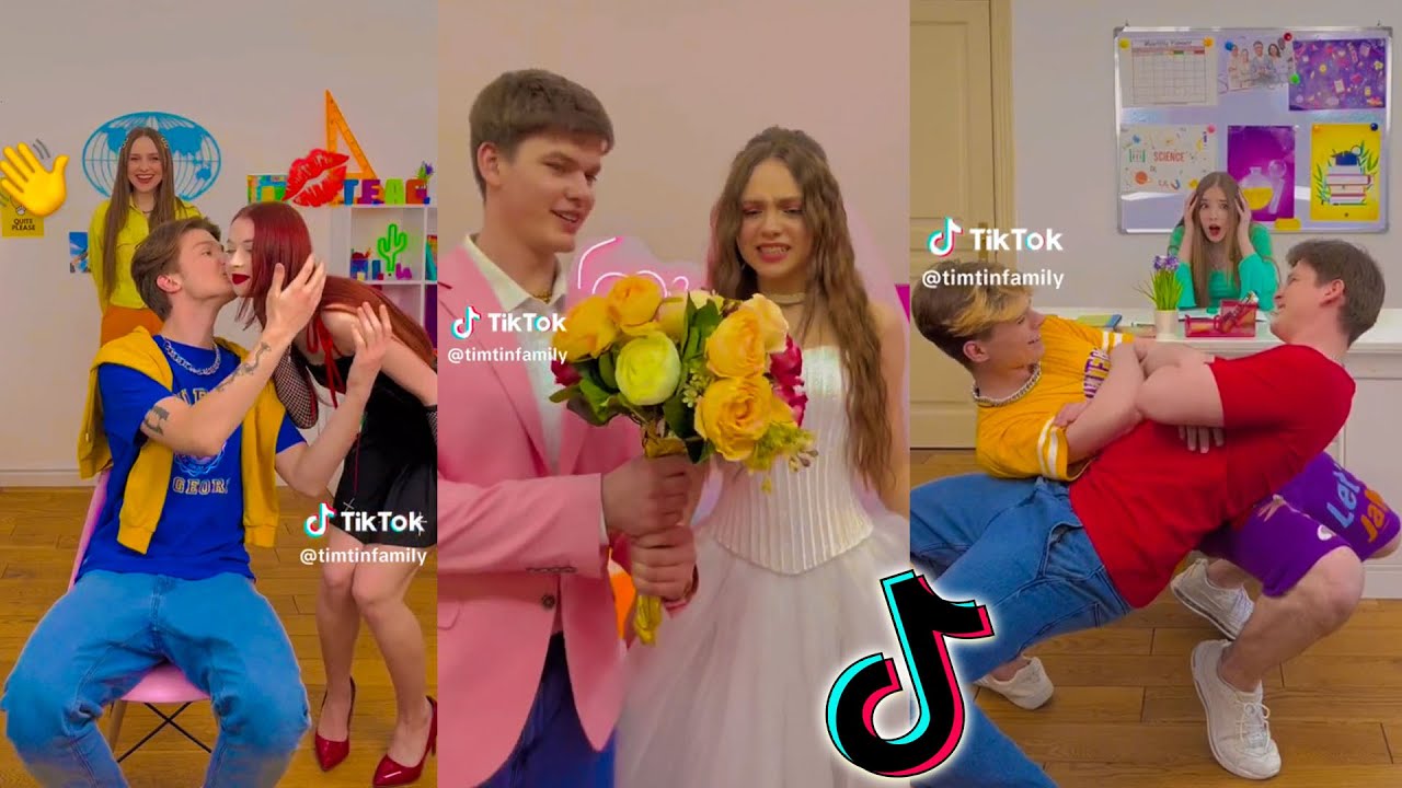 Tim Tin Family TikTok Compilation Videos 17 💕💋🌈