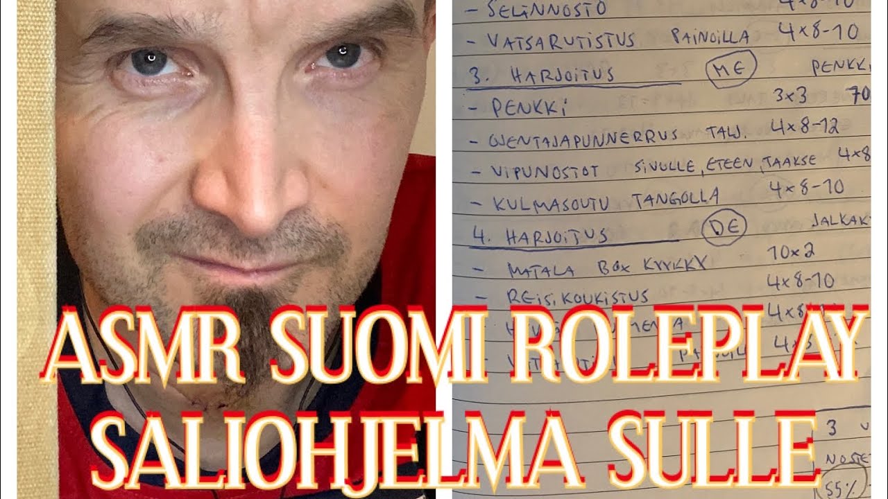 ASMR SUOMI ROLEPLAY-SALIOHJELMA SULLE#Asmrsuomi#Asmrsaliohjelma