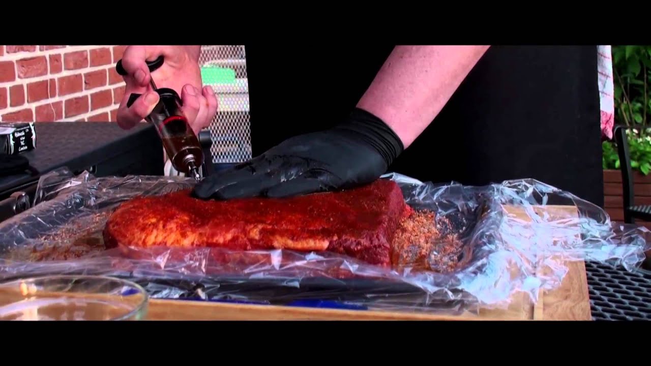 Beef Brisket vom Weber Holzkohle Kugelgrill gelingt garantiert - #tobiasgrillt