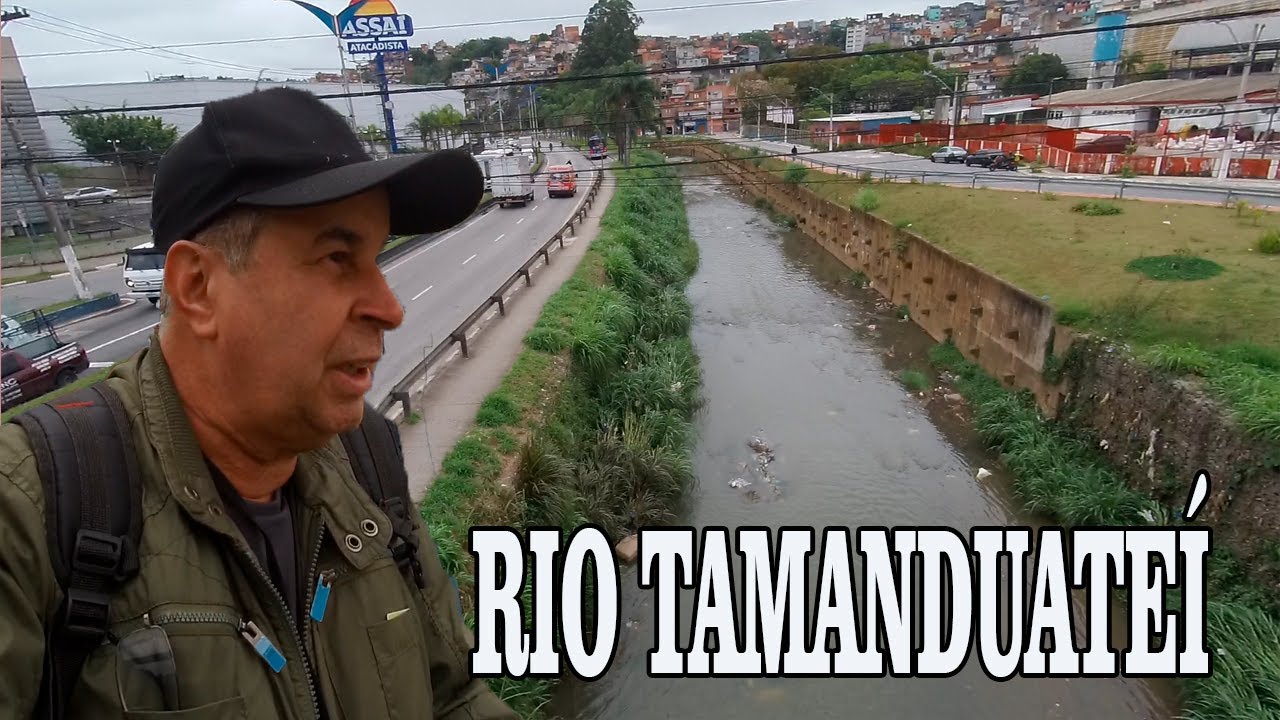 Rio Tamanduateí em Mauá SP