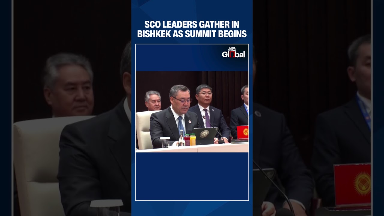 SCO Leaders Modi, Xi, Putin Gather In Bishkek As 26th Summit Begins