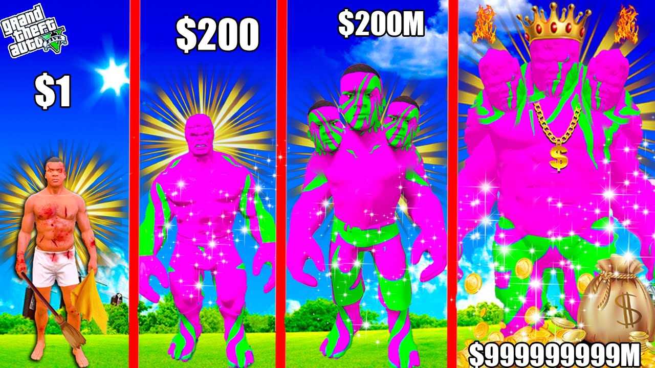 Shinchan & Franklin's Mind-Blowing Journey to Becoming the Mightiest BLUE and BLACK GOD in GTA