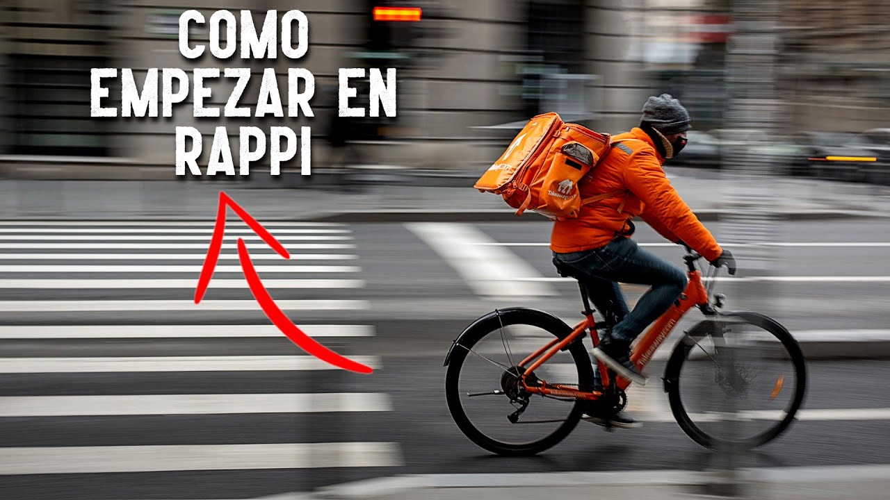 👉 Como empezar a TRABAJAR EN RAPPI | Delivery en bicicleta 🚴
