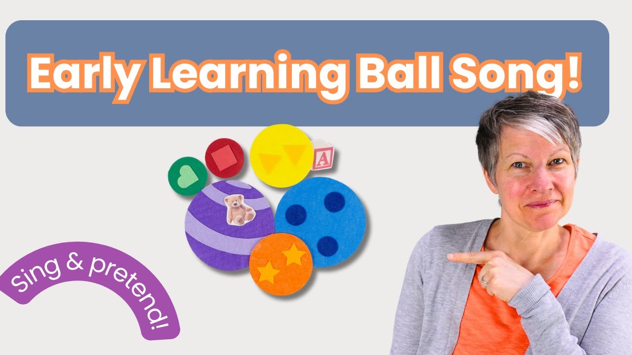 Bouncing, Bouncing, Toss | Fun Felt Board Song for Preschool Circle Time and Library Storytime
