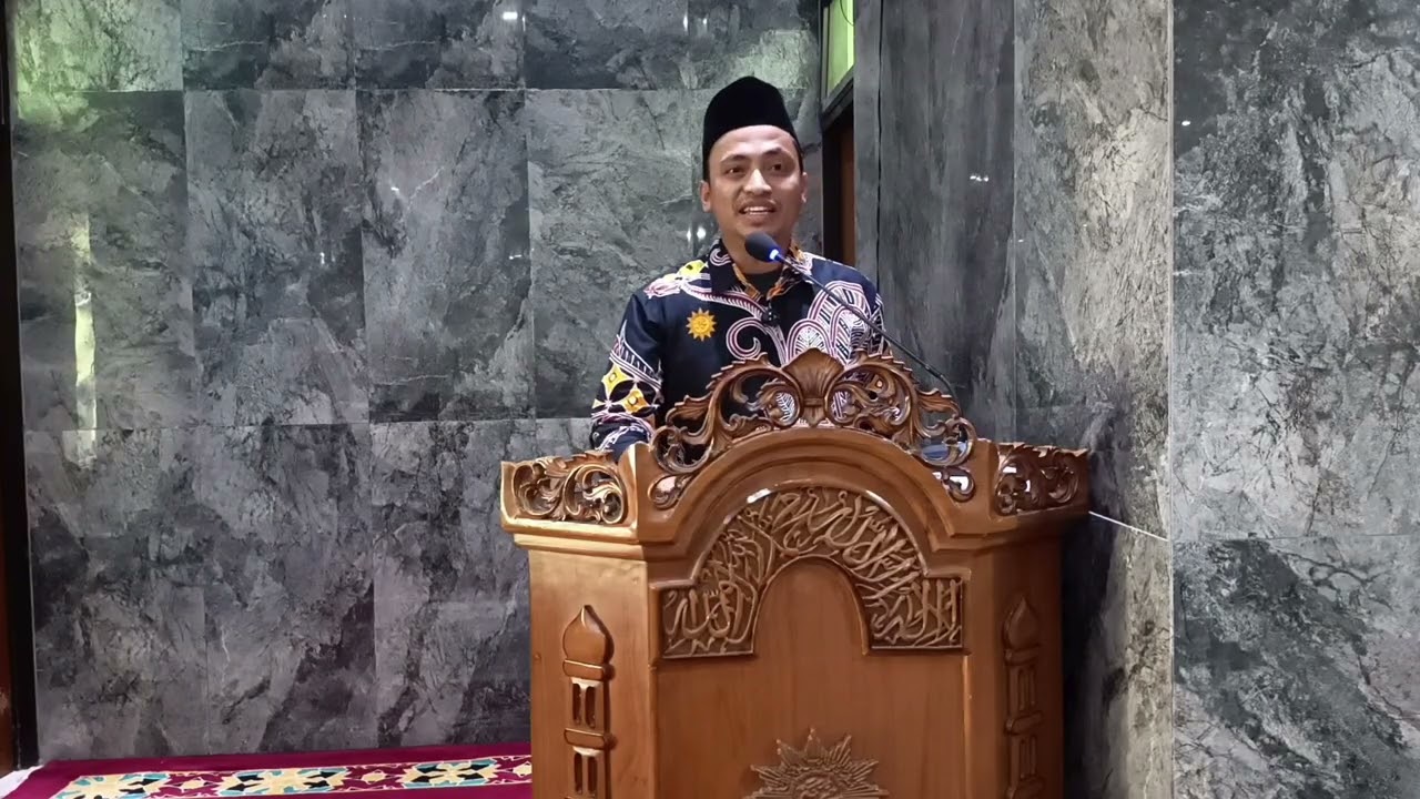 Khutbah Jum'at bersama { Ustadz Dr. Dinnil Abrar Sulthoni. M. Pd. I }